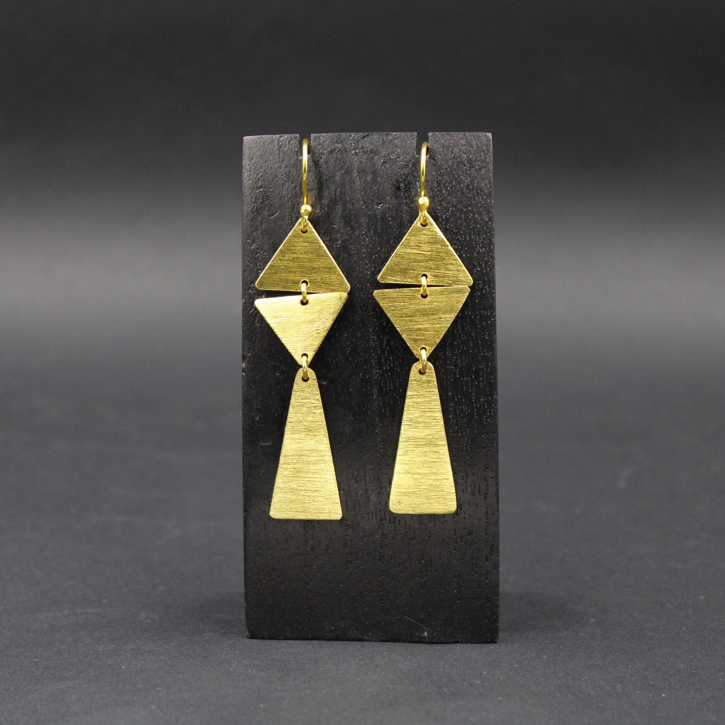 Gold plated earrings VENTURI