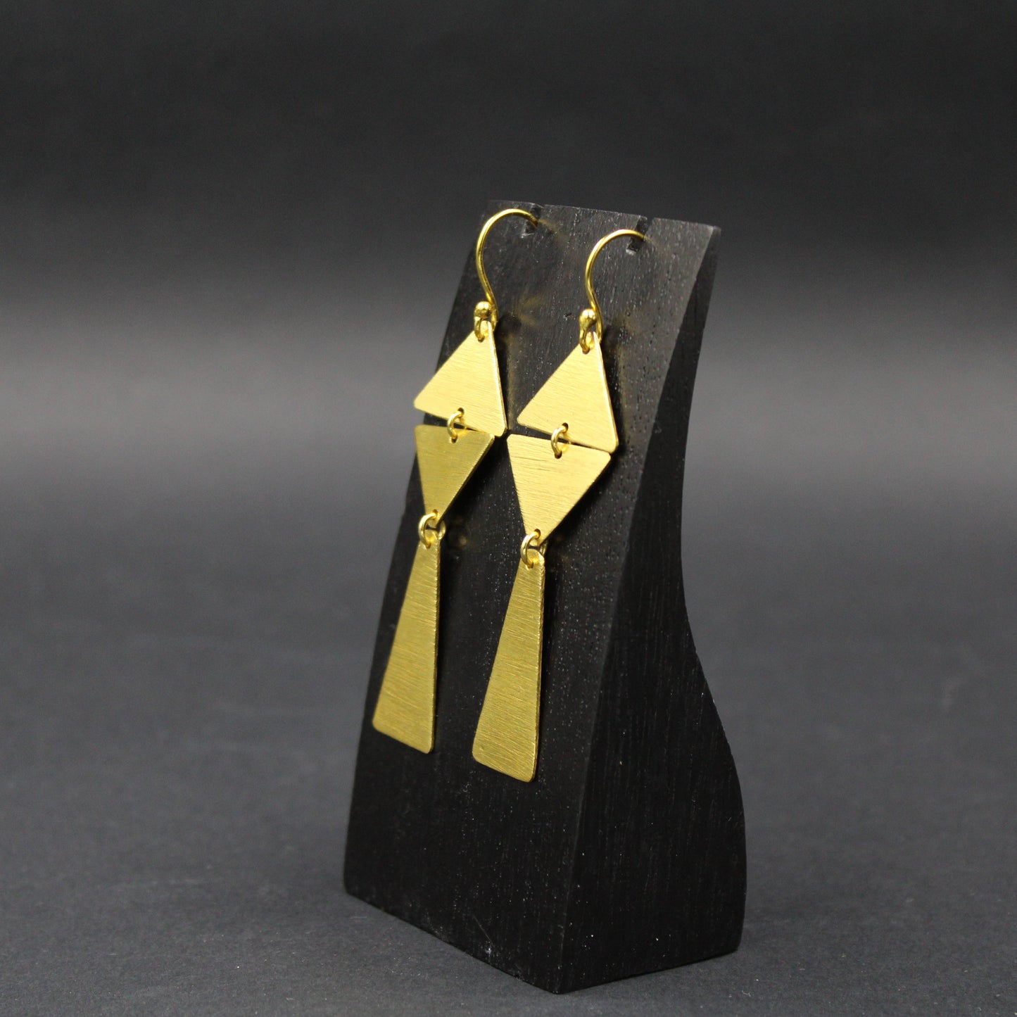 Gold plated earrings VENTURI